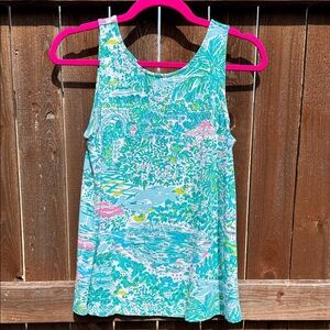 Lilly Pulitzer Pastel Floral Top